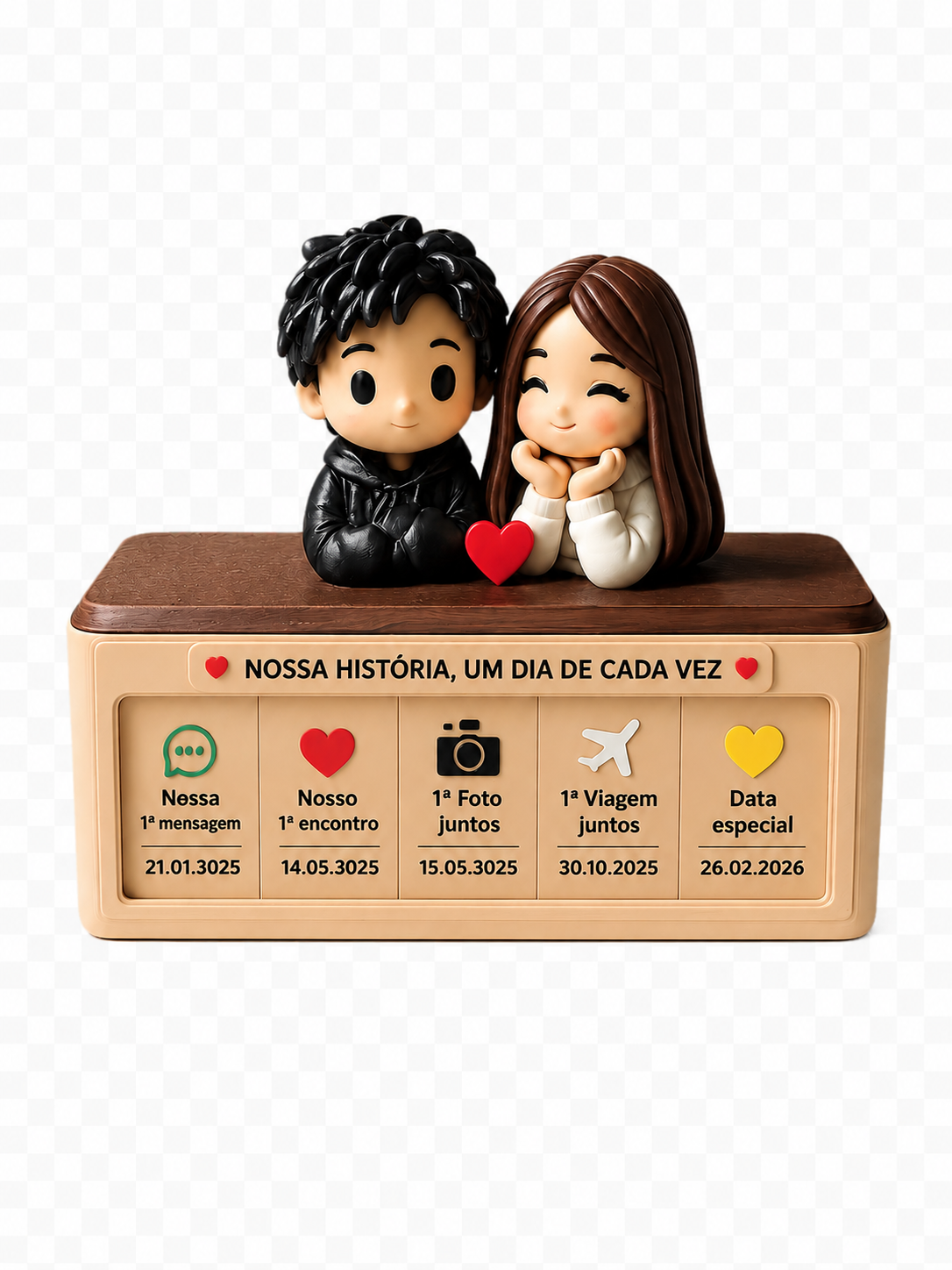 Boneca com cabelo liso